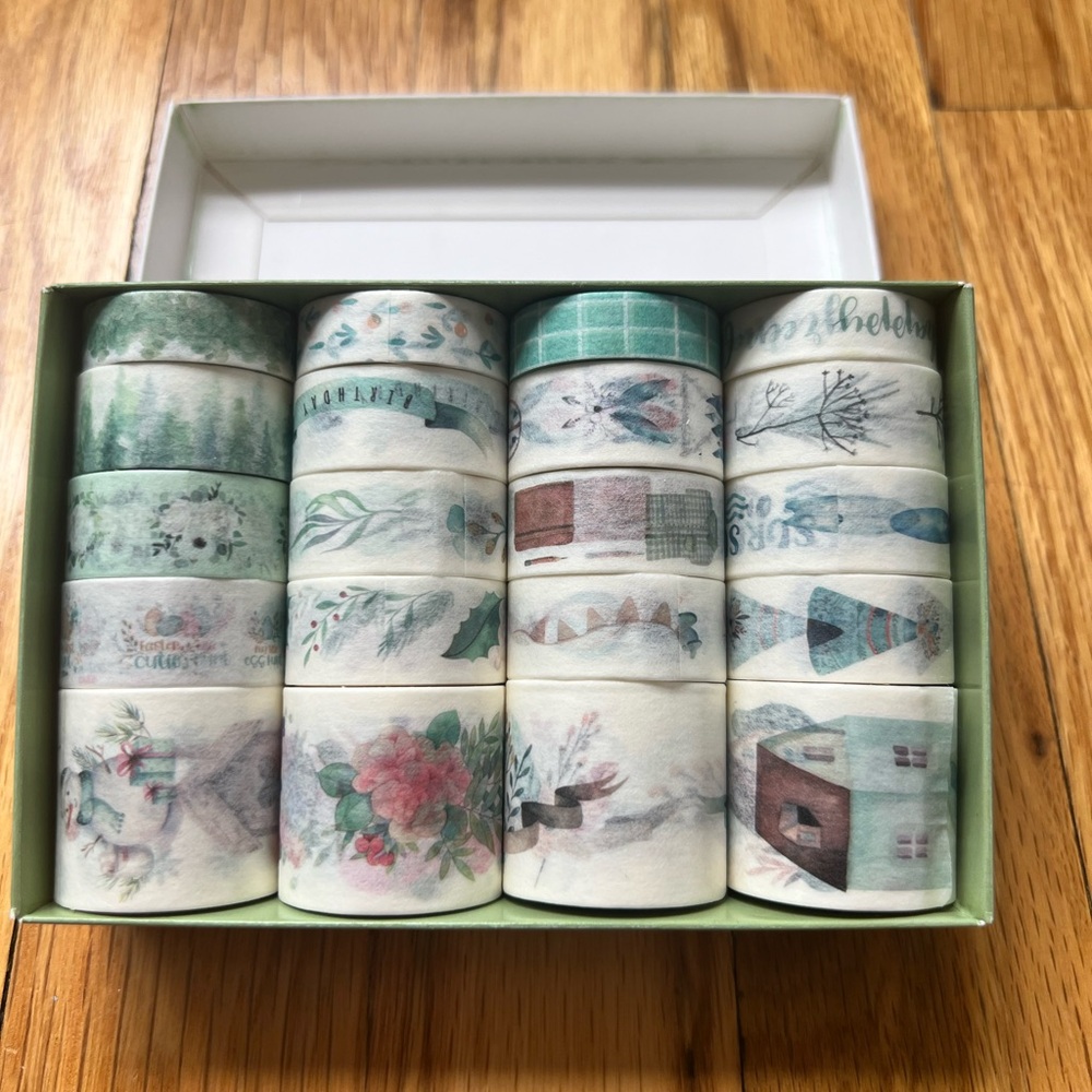 Washi tape!  New in box - seasonal themes